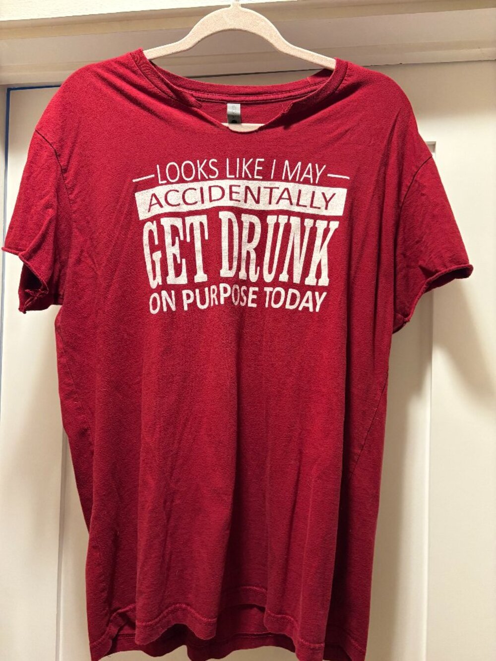 looks like i may accidentally get drunk on purpose today